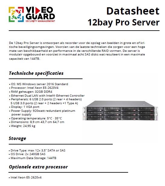 12bay Pro Server